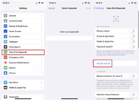 Enable Face Id For App Iphone