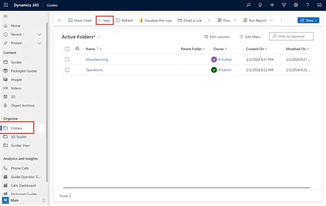 Enable Folder Tracking In Dynamics 365