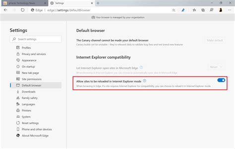 enable ie mode in edge group policy