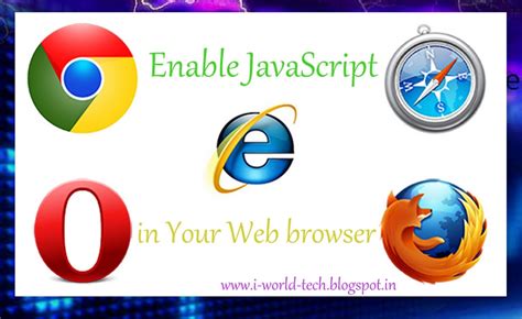 enable javascript on mobile browser