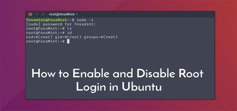 enable login root ubuntu