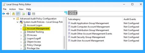 enable logon auditing policy in windows 11