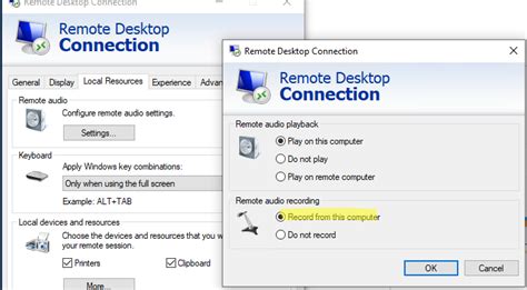 Enable Microphone Rdp