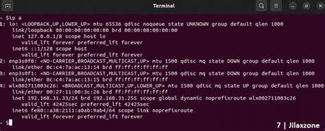 Enable Network Adapter Linux Terminal