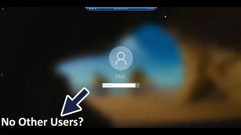 enable other users login windows 10