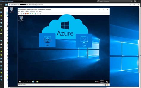 enable virtualization windows 10 azure vm