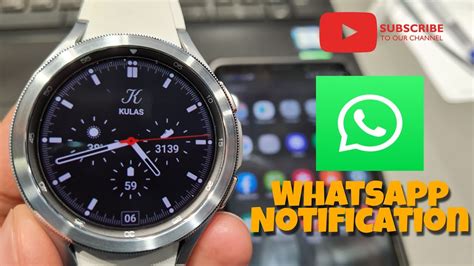 enable whatsapp notification on smartwatch
