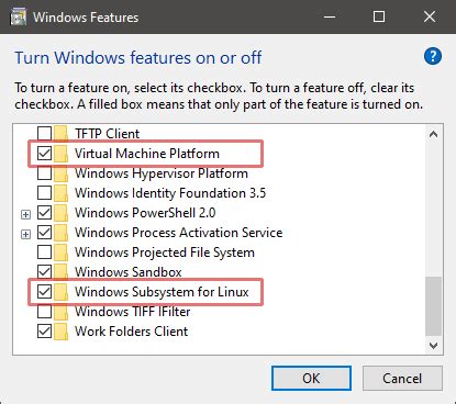 enable wsl2 feature on windows 10