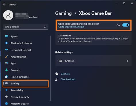 enable xbox game bar in registry