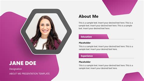 Enabout Me Slides Template