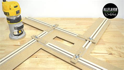 Enadjustable Router Template