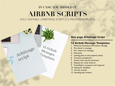 Enairbnb Arbitrage Email Template