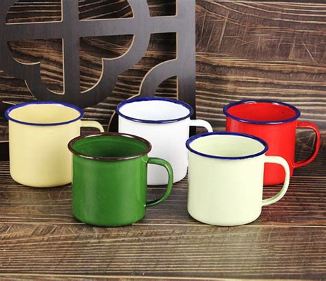 enamel coffee cups