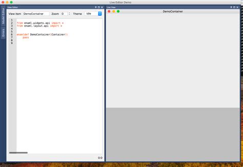 Enaml Program Template