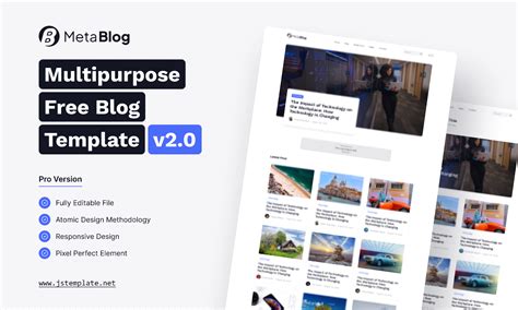 Enangular Blog Template