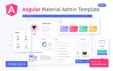 Enangular Material Admin Template