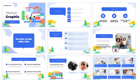 Enanimated Google Slides Templates