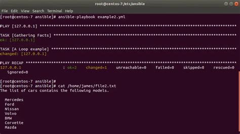 Enansible Jinja2 Template Example