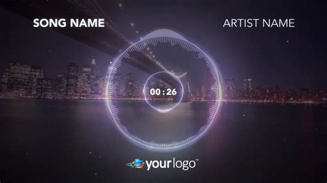 Enapple Motion Audio Visualizer Template