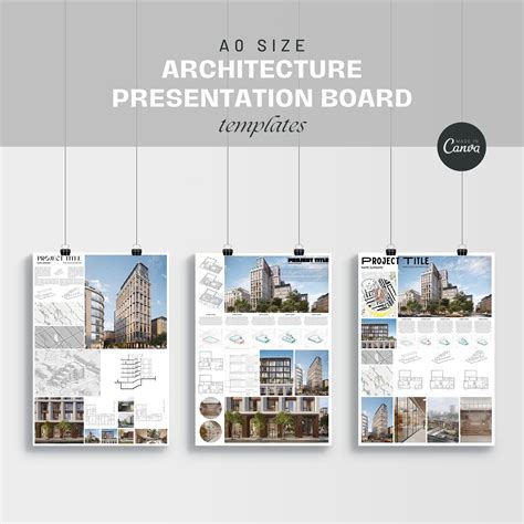 Enarchitecture Presentation Board Template