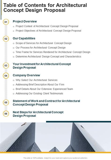 Enarchitecture Proposal Template