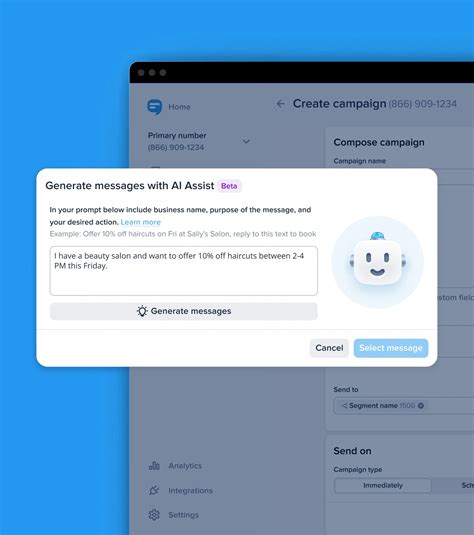 Enautomated Message Template