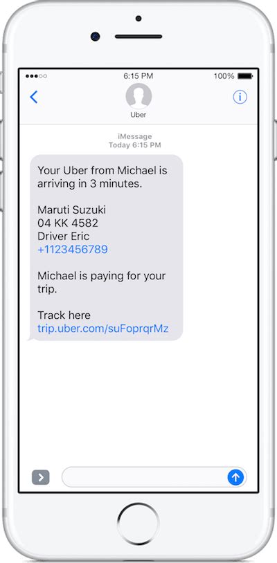 Enautomated Text Message Template