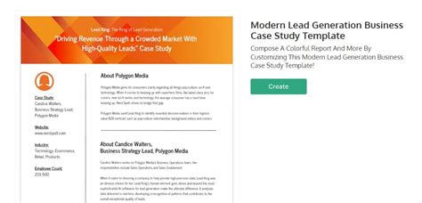 Enb2B Case Study Template