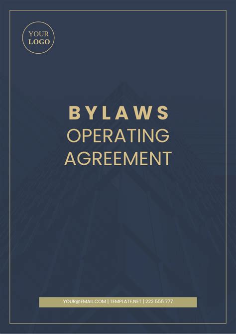 Enbasic Bylaws Template