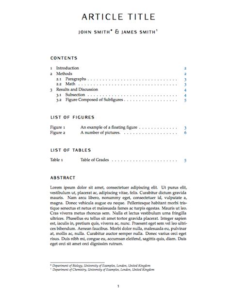 Enbasic Latex Template