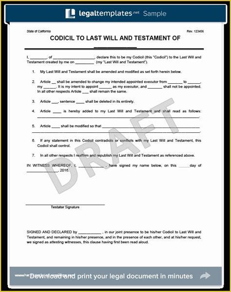 Enbasic Will Template Washington State