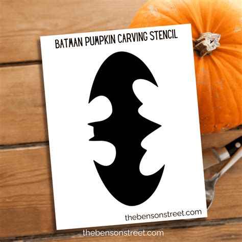 Enbatman Stencil Template