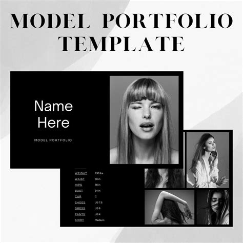 Enbeginner Model Modeling Portfolio Template