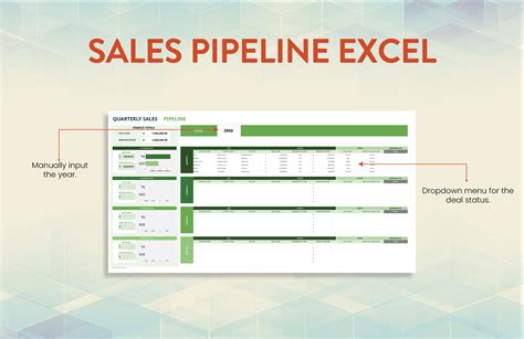 Enbest Sales Pipeline Excel Template