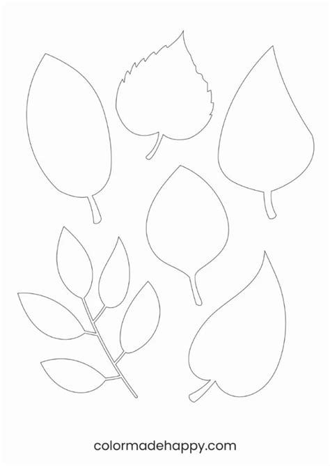 Enblank Leaf Template
