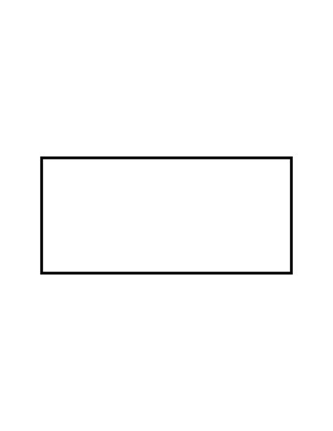 Enblank Rectangle Template