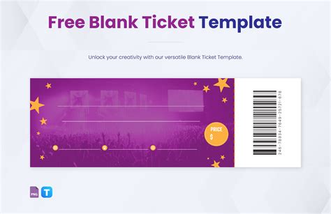 Enblank Ticketmaster Ticket Template