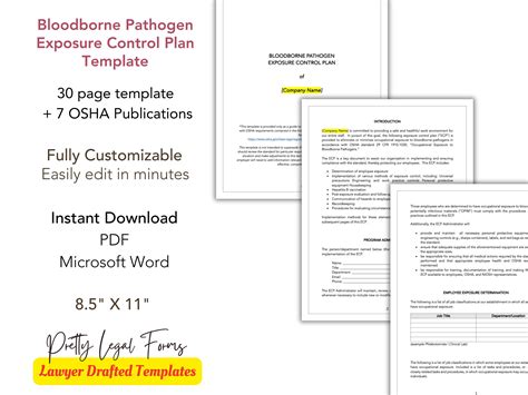 Enbloodborne Pathogen Program Template