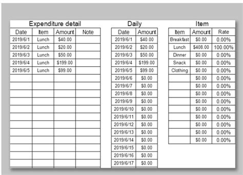 Enbooking Excel Template