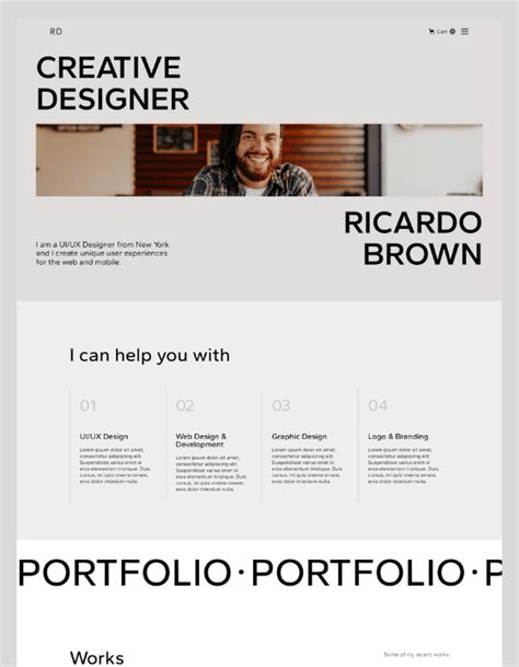 Enbootstrap Portfolio Template