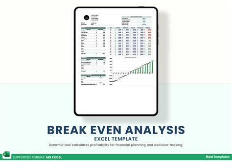 Enbreak Even Excel Template