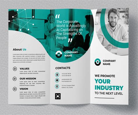 Enbrochure Template Illustrator