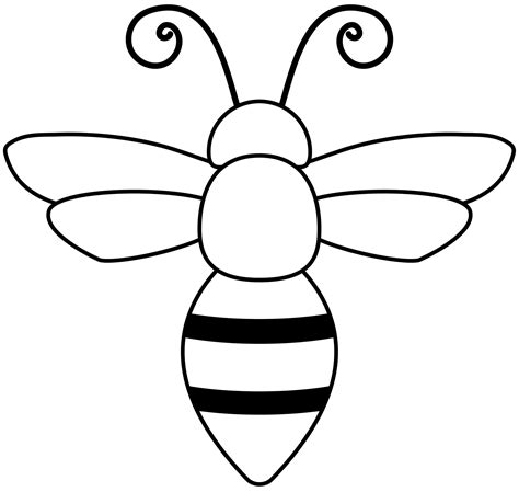 Enbumble Bee Template Printable
