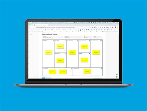 Enbusiness Canvas Template Google Docs
