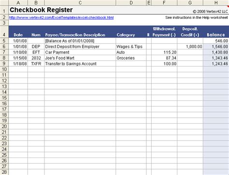 Enbusiness Check Template Excel