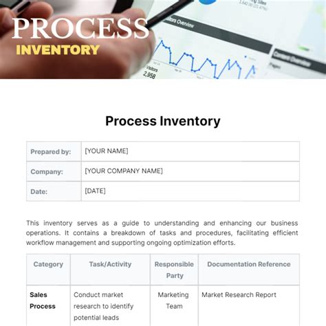 Enbusiness Process Inventory Template