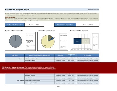 Encall Monitoring Template Excel