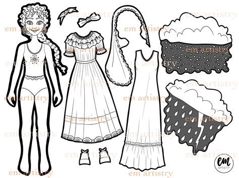 Encanto Paper Dolls Printable: A Fun Way To Keep Your Kids Entertained!