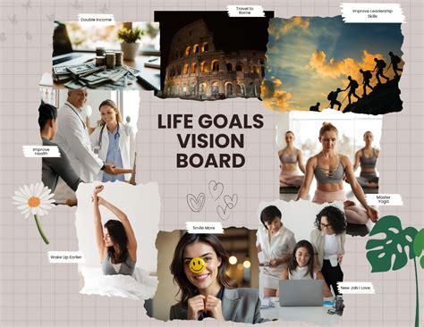 Encanva Vision Board Template