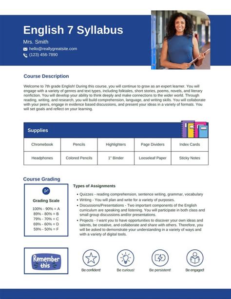 Encanvas Syllabus Template